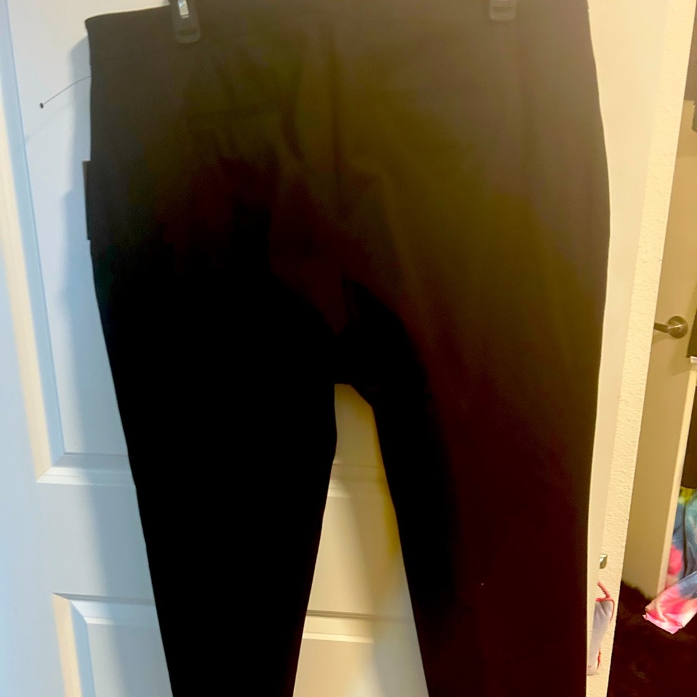 Brand New Black Cotton slacks